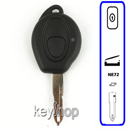 Capa Fixa de Substituição Peugeot- 1B NE73