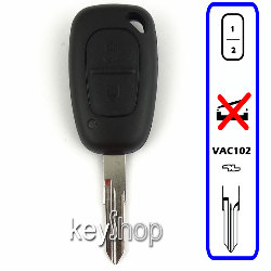 Capa de Substituição Renault F2B VAC102
