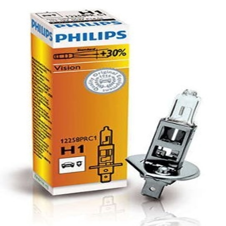 Lâmpada H1 Philips (+30% de luminosidade)