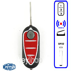 COMANDO 3BTN 433 BSI Marelli