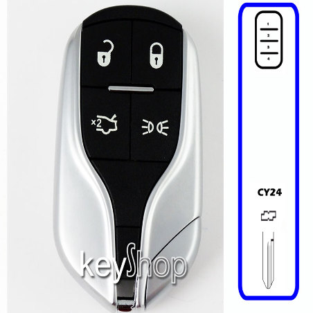 Capa smartkey 4B Maserati