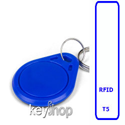 Tag RFID de cópia com T5 - cor azul