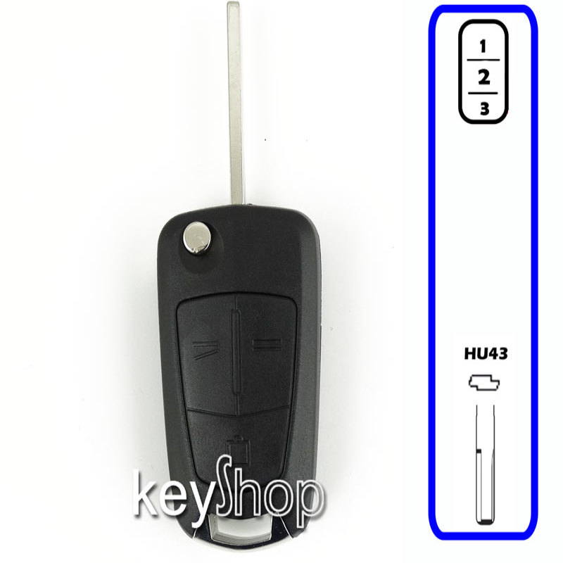 Capa de Substituição Opel - 3b HU100 [CLONE]