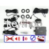 Kit de estacionamento | 4 sensores pretos 16,5 mm | Besouro *TOP PRICE*
