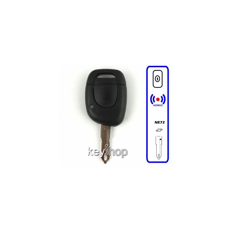 Comando Fixo Renault Clio II PH II - 1B Radio Frequência