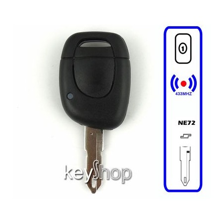 Comando Fixo Renault Clio II PH II - 1B Radio Frequência