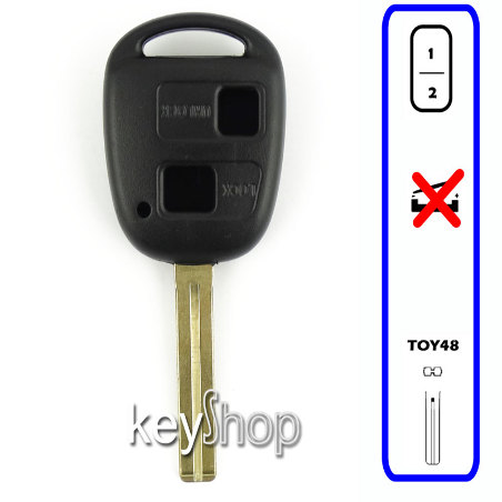 Capa de Substituição Toyota - 2b TOY48