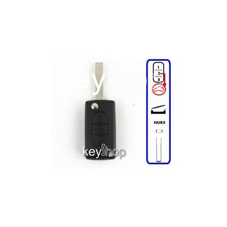 Capa de Substituição Citroen - 3B Mala HU83 CSP