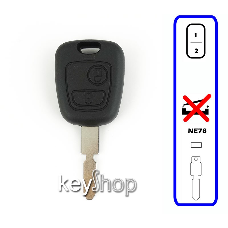 Capa Fixa de Substituição Peugeot- 2B NE78