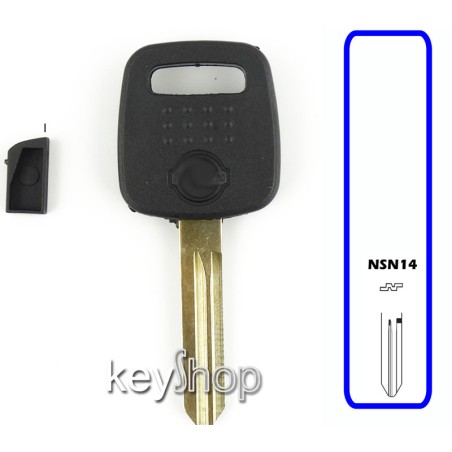 Chave para Transponder  Nissan - NSN14