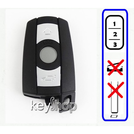 Capa de Smartkey BMW - 3B