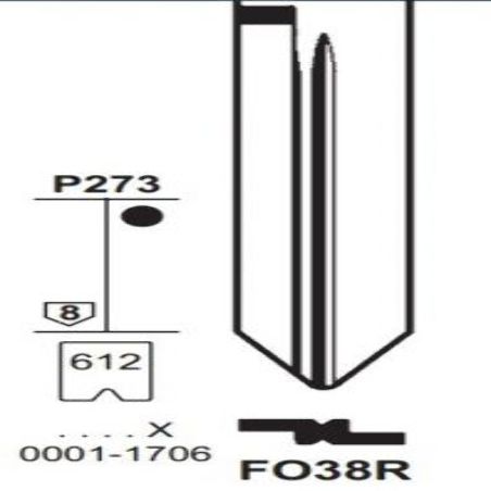 Lâmina FORD - FO38 Lâmina FORD - FO38