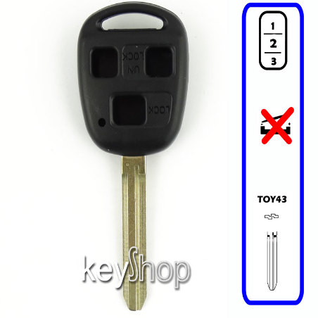 Capa de Substituição Toyota - 3b