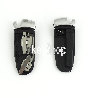 Suporte de pilha  para smartkey cromada mercedes