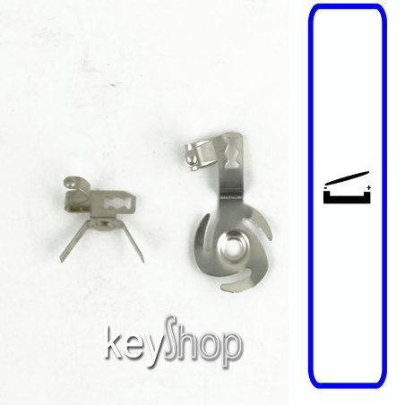 SUPORTE DE PILHA PARA COMANDO 2B FIXO