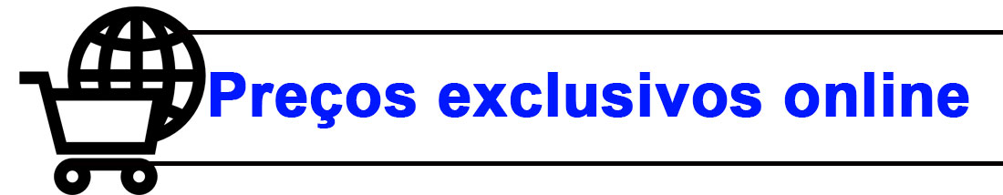 Preços exclusivos online
